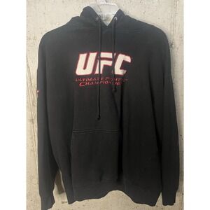 Vintage UFC Hoodie Mens XXL Spellout MMA Fight Y2K Dana White Nelk Boys